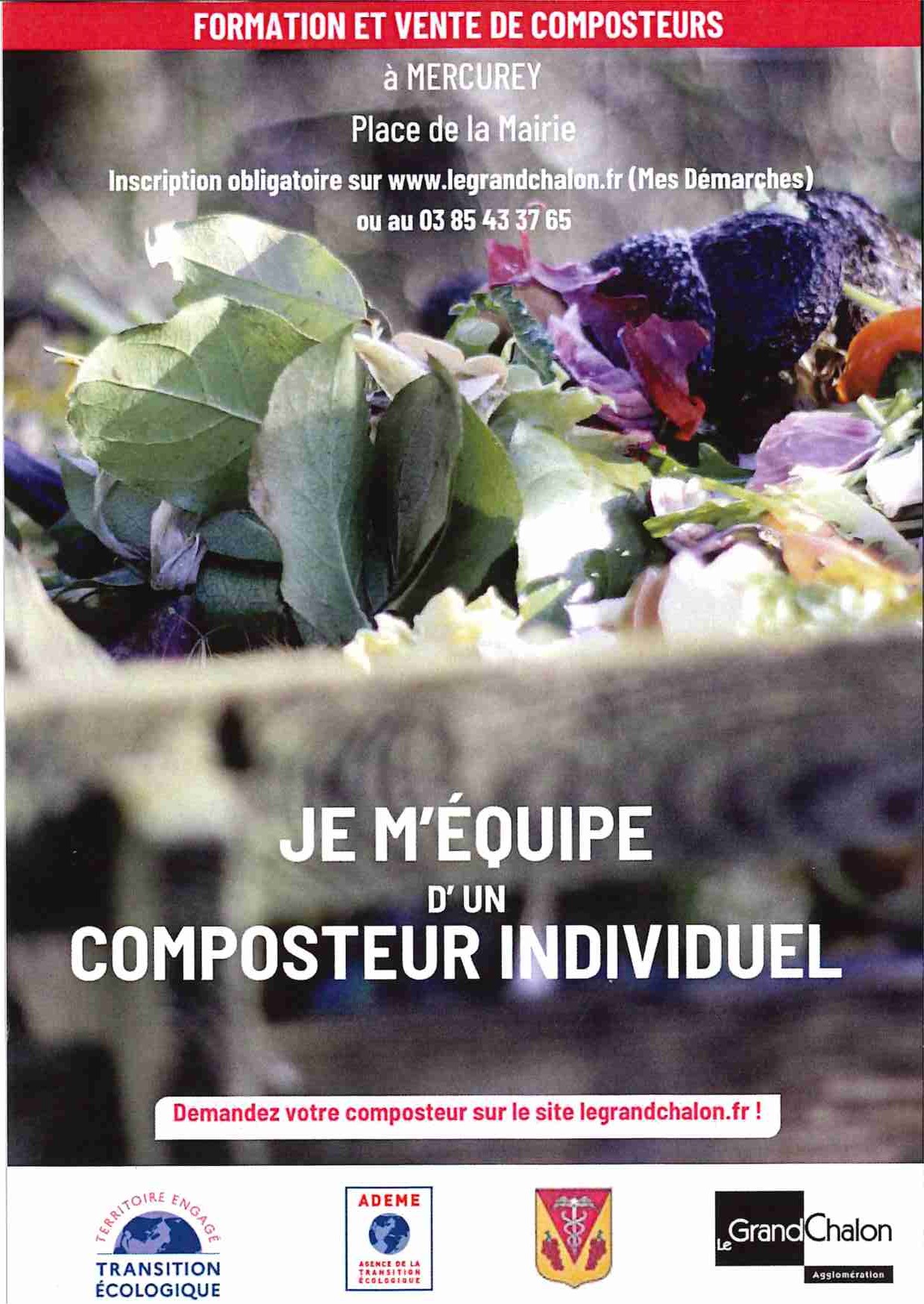 FORMATION ET VENTE DE COMPOSTEURS